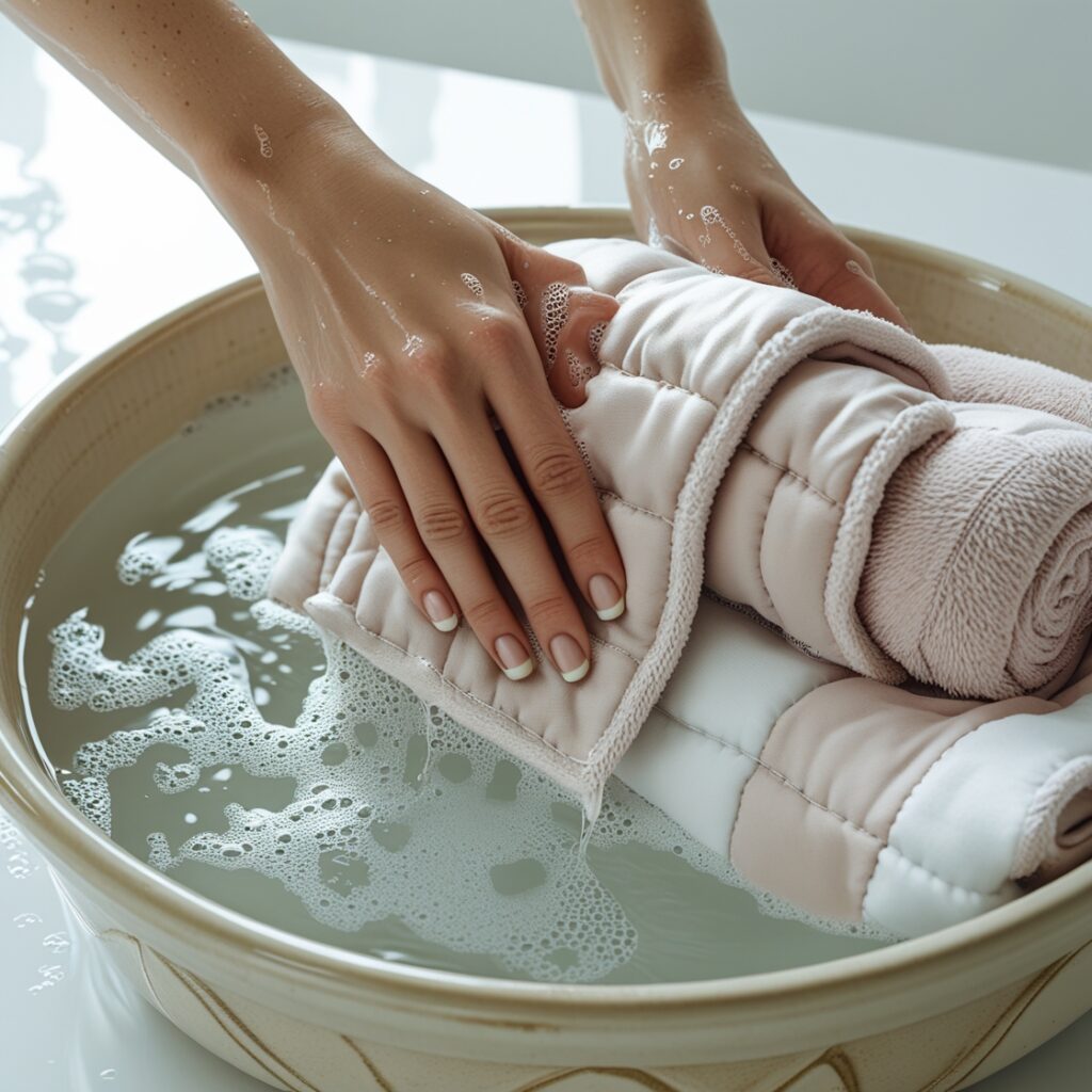 How to wash weighted blanket