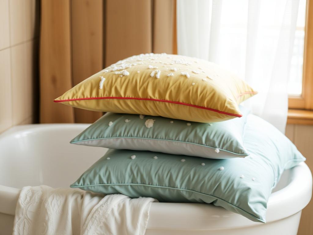 How to wash pillows