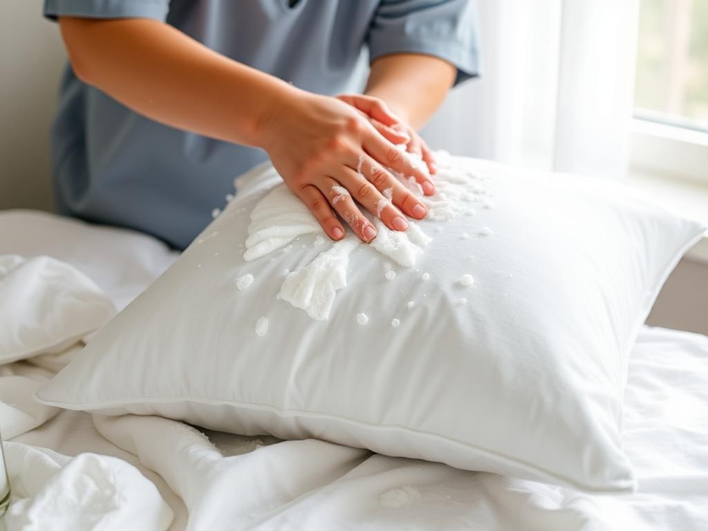 How to wash pillow